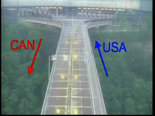 Traffic Camera of Rainbow Bridge view to US